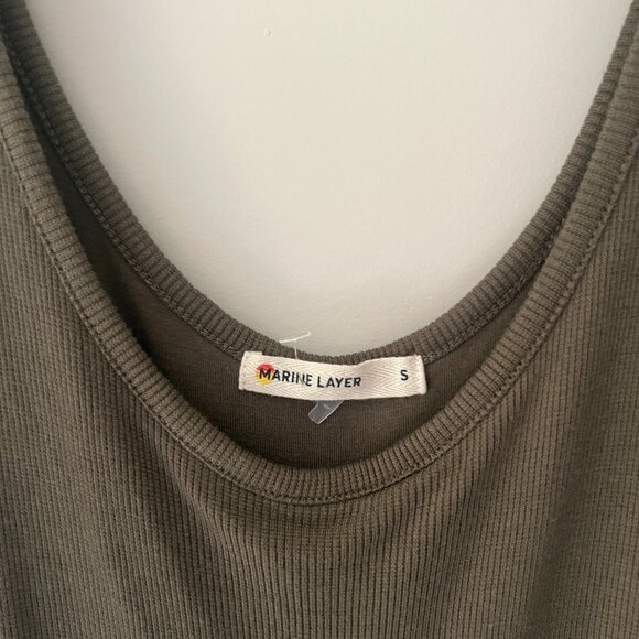 Marine Layer small ribbed dress - Picture 8 of 10